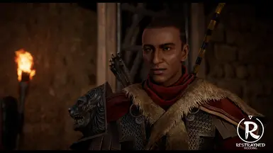 Restrayned's Bayek Face Retextured