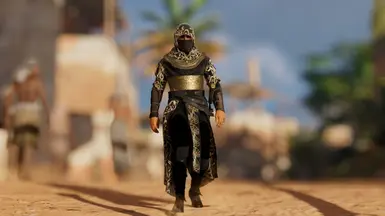 Royal Arabic Outfit - Black