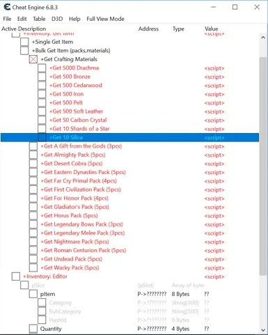 skyrim special edition cheat engine perk points