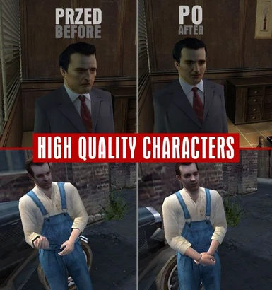 High Quality Characters