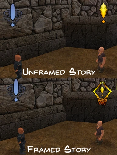 Unframed vs Framed Story Quests