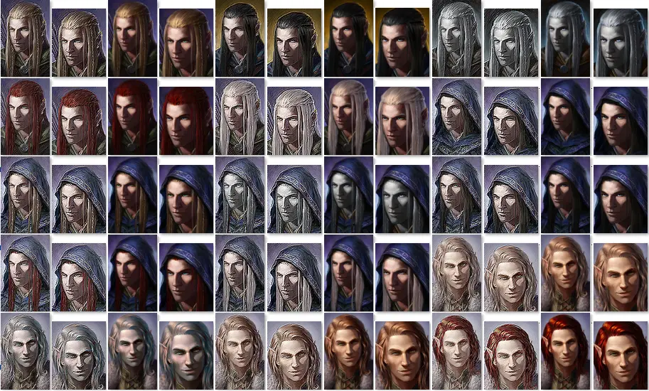 pillars of eternity custom portraits elf