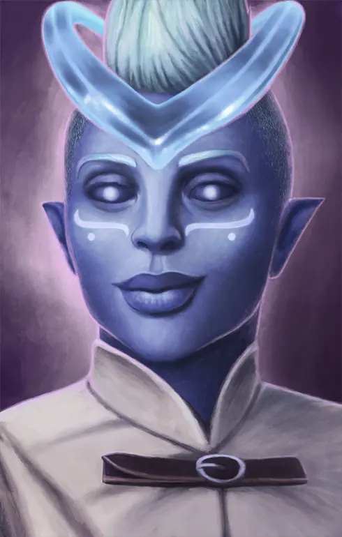 Female Moon Godlike Portrait at Pillars of Eternity 2: Deadfire Nexus ...