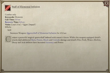 Staff of Elemental Infusion