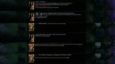 BOW DLC 2 (requires aristocrat/merchant background to unlock response)