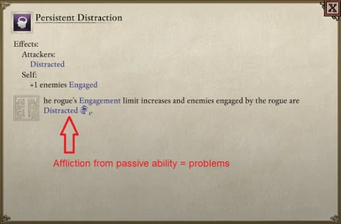 Persistant distraction stacking fluctuation fix