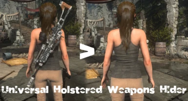 Universal Holstered Weapons Hider