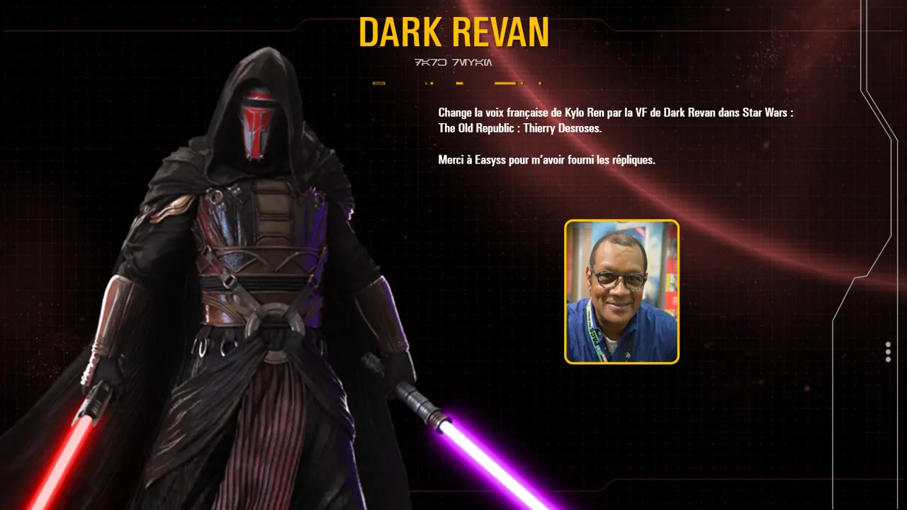 VF pour Dark Revan (Kylo Ren) at Star Wars: Battlefront II (2017) Nexus ...