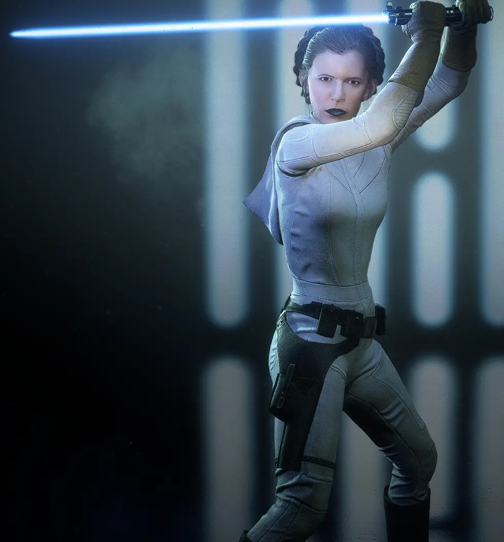 Jedi Leia At Star Wars Battlefront Ii 2017 Nexus Mods And Community