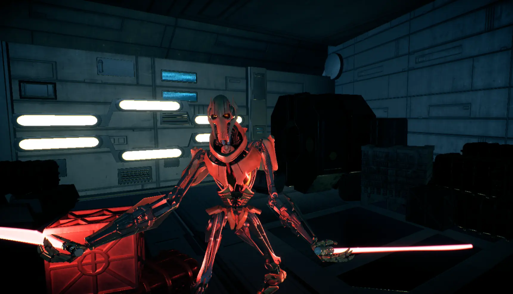 General Grievous Red Lightsabers At Star Wars Battlefront Ii 2017 Nexus Mods And Community