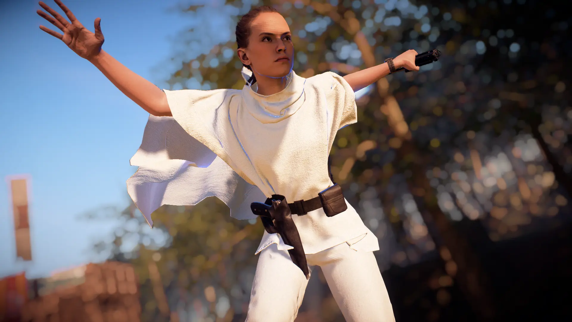 Rey And Leia Whiteout At Star Wars Battlefront II 2017 Nexus Mods