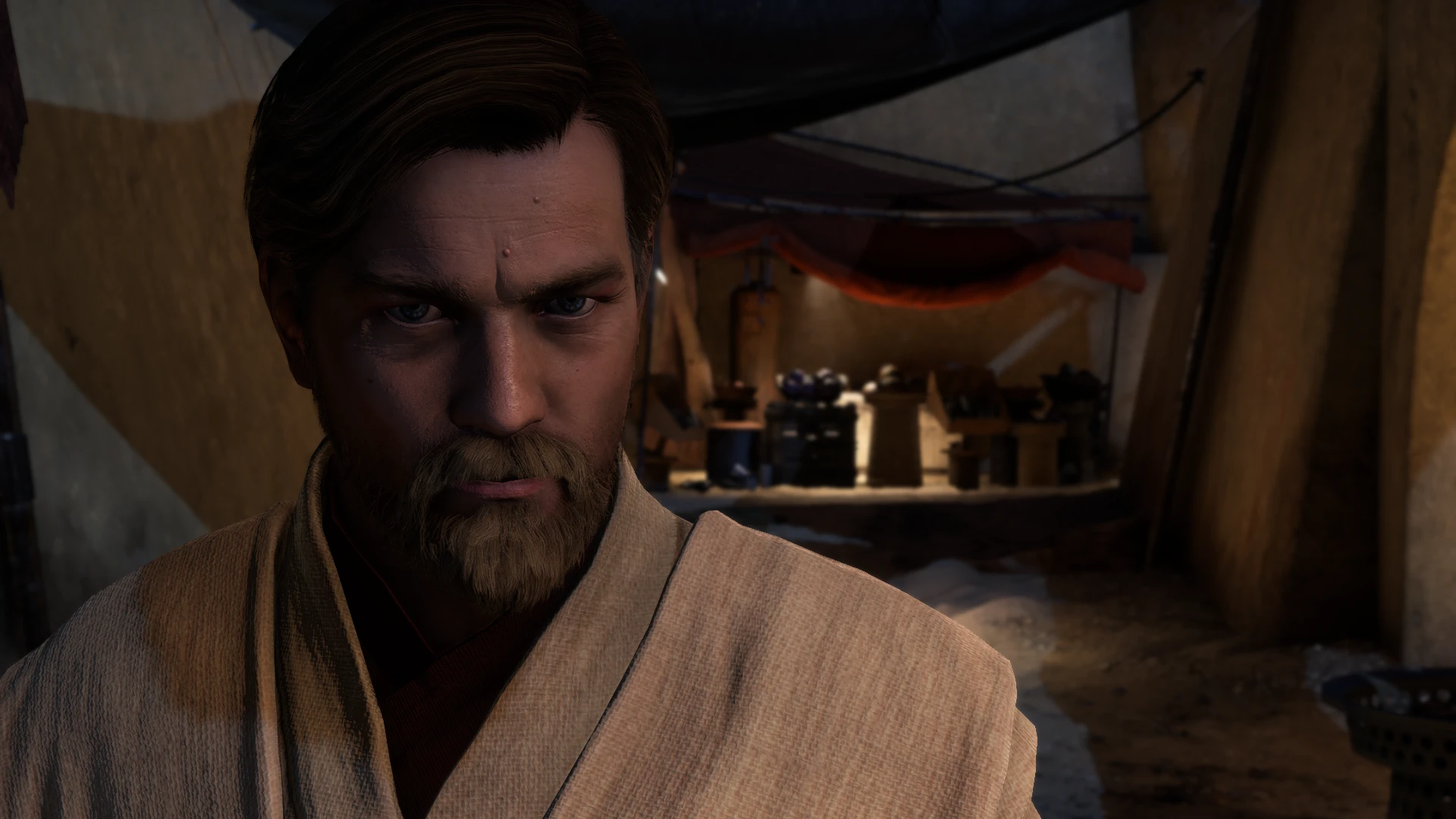 Movie Accurate Obi-Wan Kenobi at Star Wars: Battlefront II (2017) Nexus ...