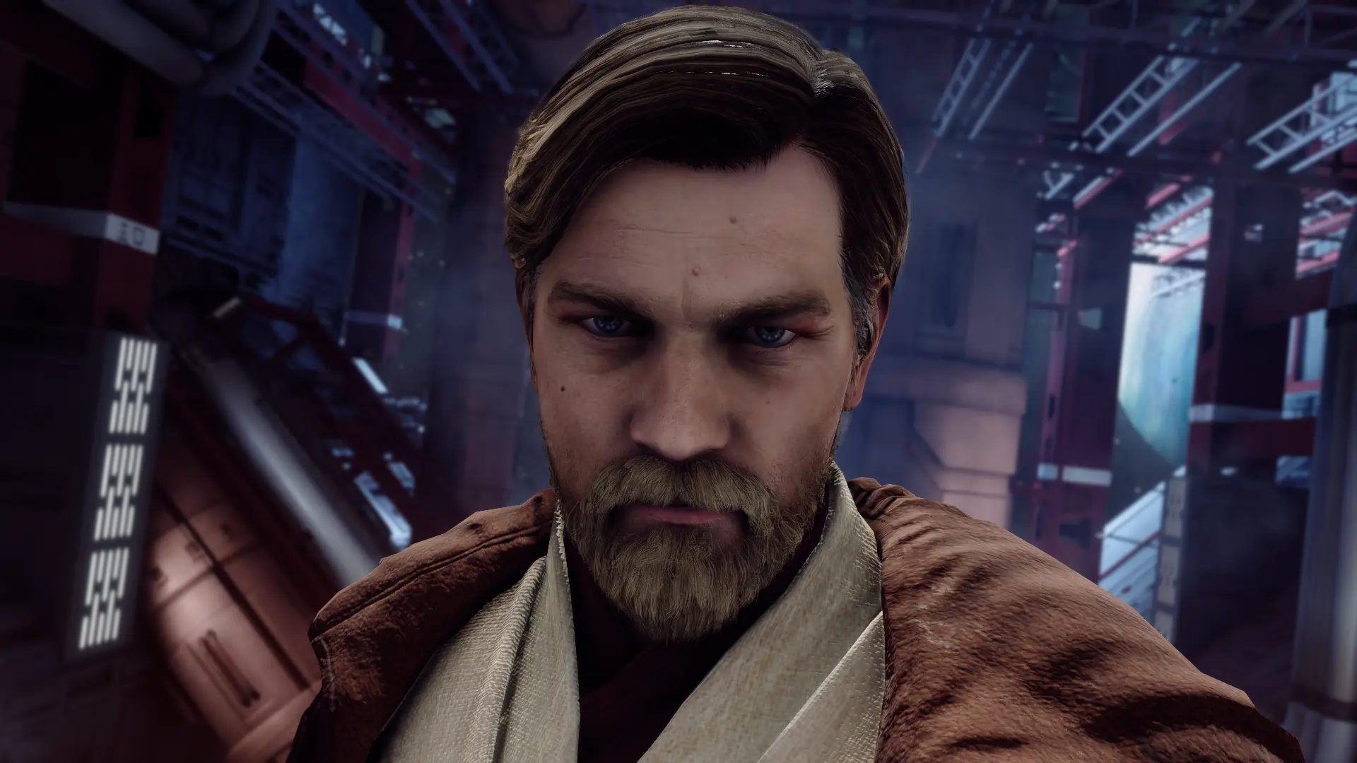 Movie Accurate Obi-Wan Kenobi at Star Wars: Battlefront II (2017) Nexus ...