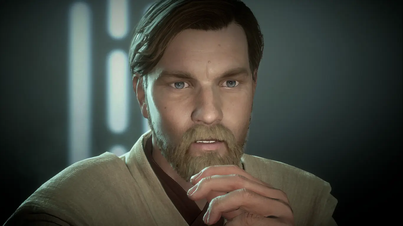 Movie Accurate Obi-Wan Kenobi at Star Wars: Battlefront II (2017) Nexus ...