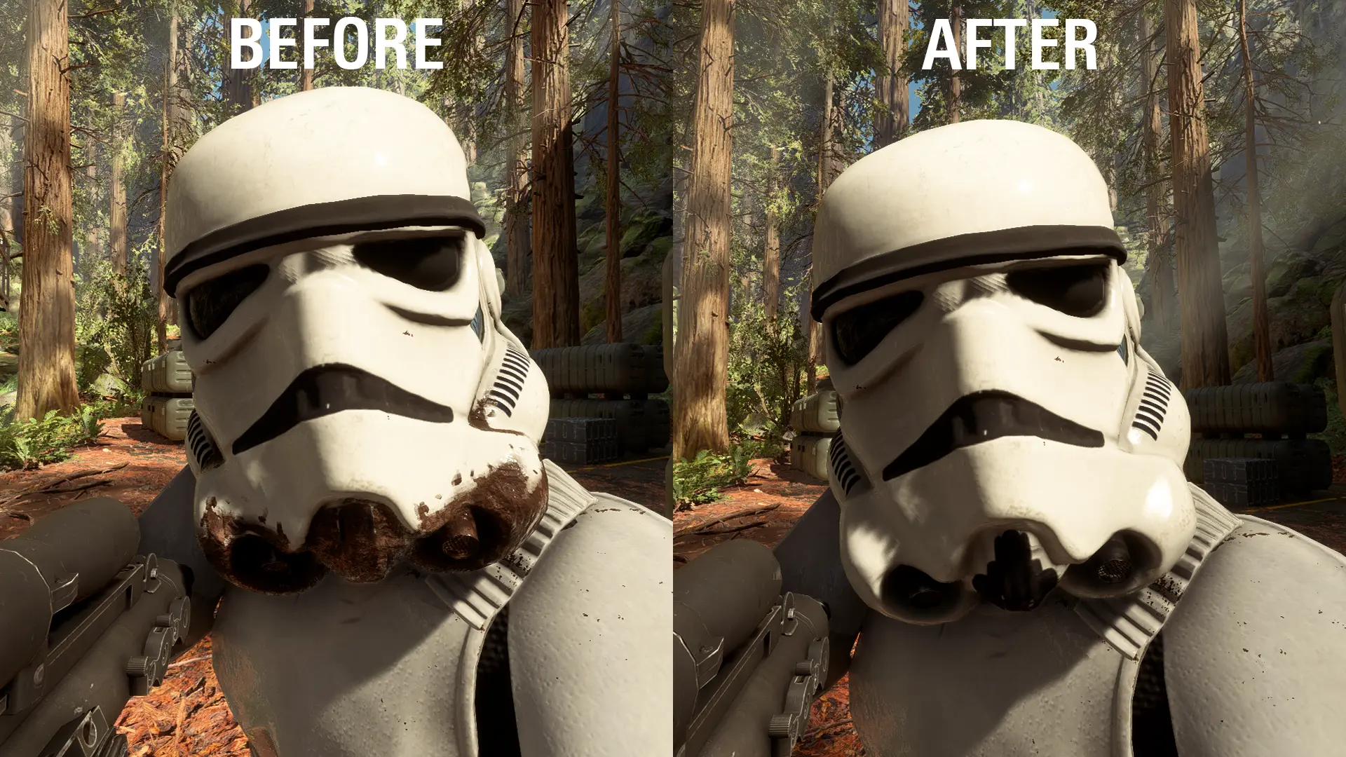 battlefront stormtrooper helmet