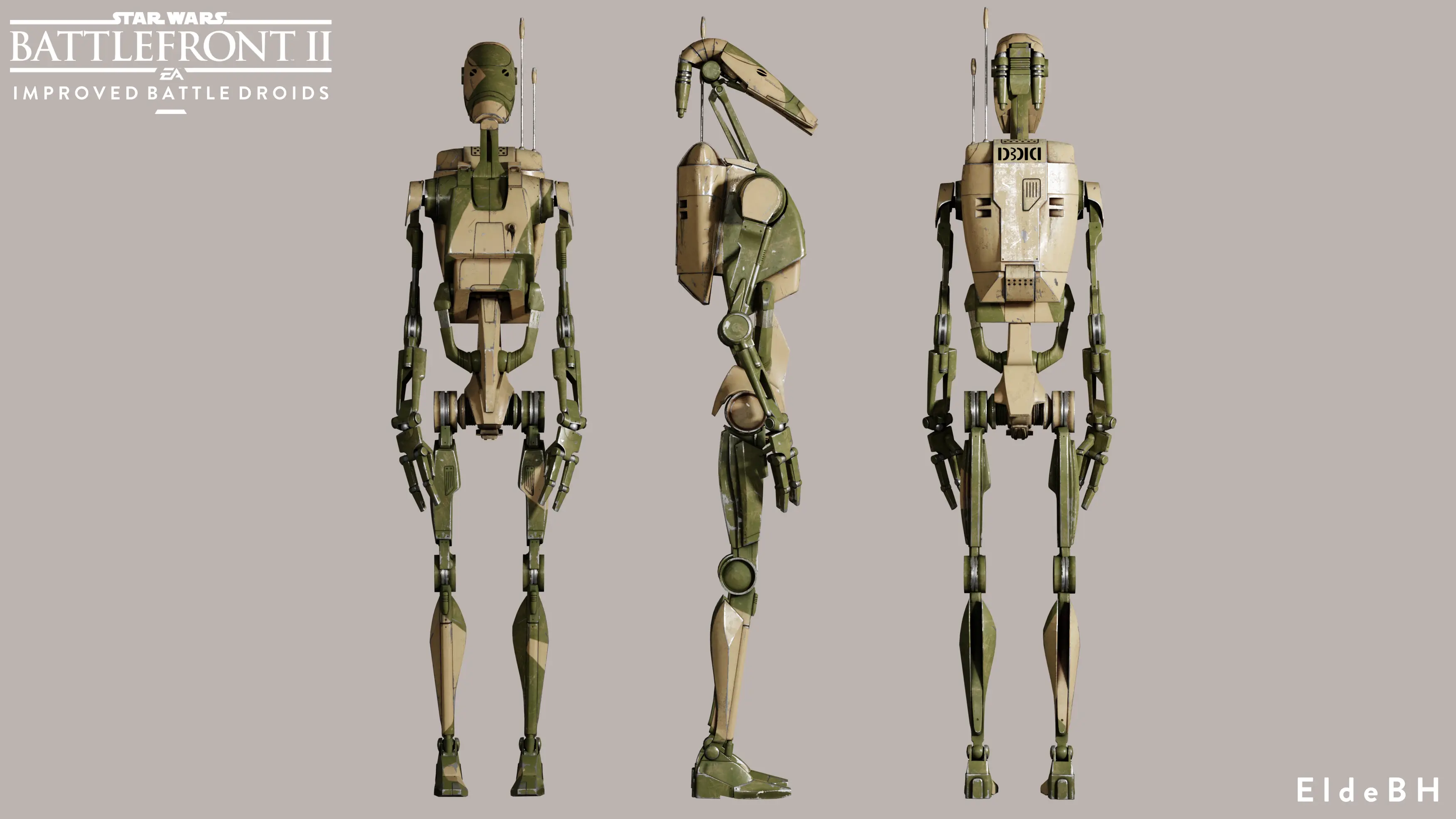 Elde's Improved Battle Droids (Outdated) at Star Wars: Battlefront II ...