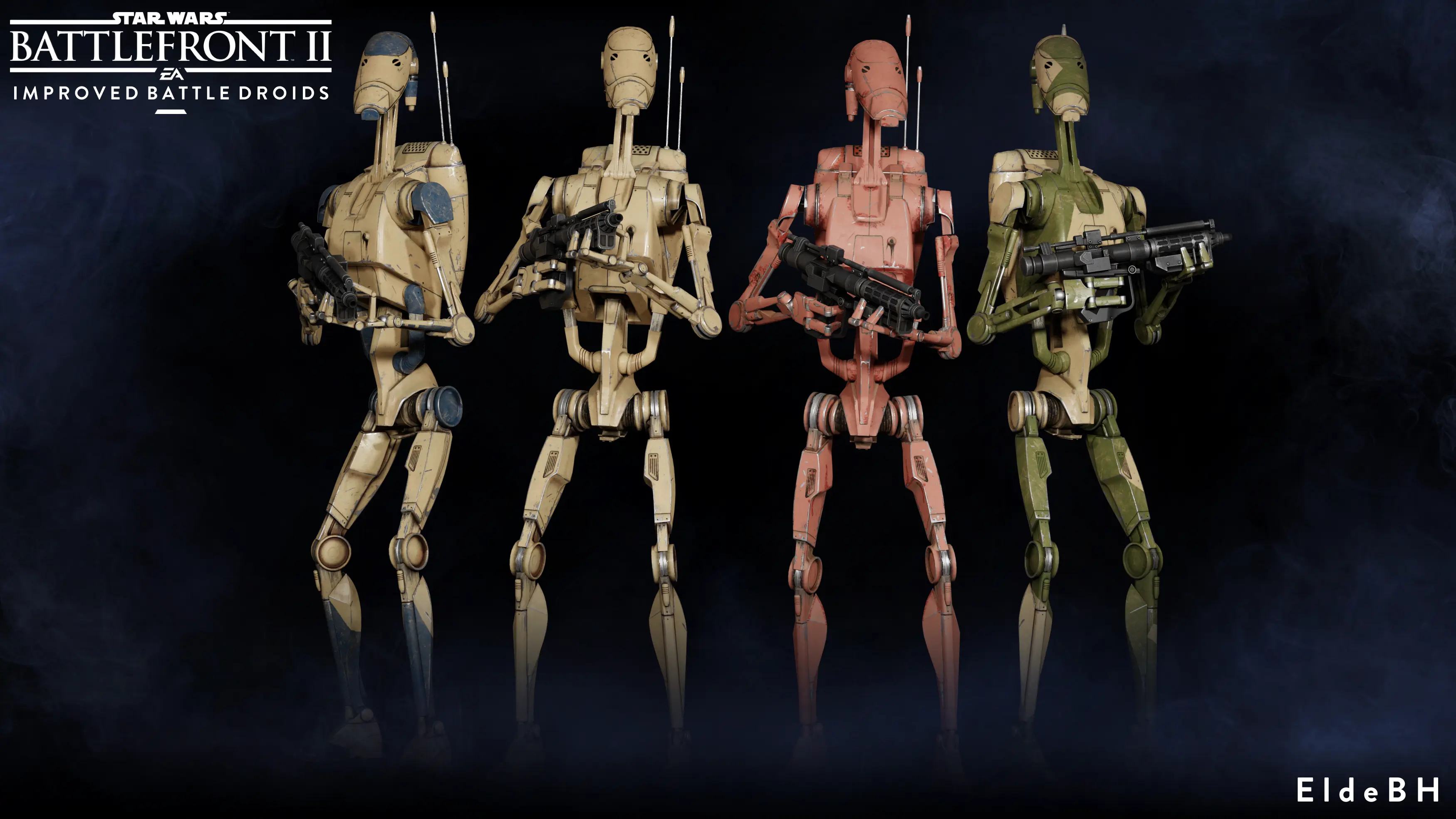 Elde's Improved Battle Droids (Outdated) at Star Wars: Battlefront II ...