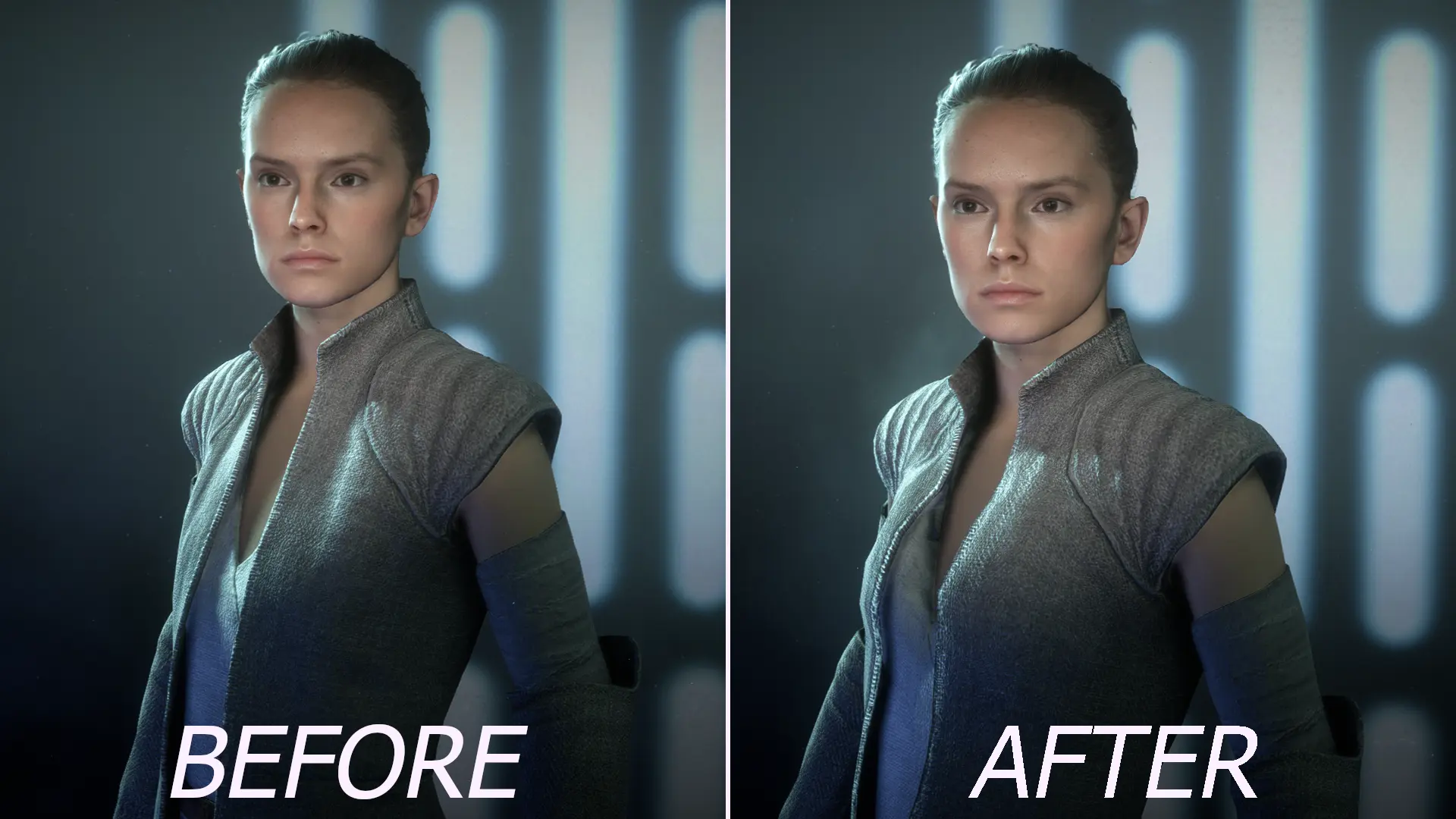 Rey Ahch To Skin Refinement At Star Wars Battlefront Ii 2017 Nexus Mods And Community