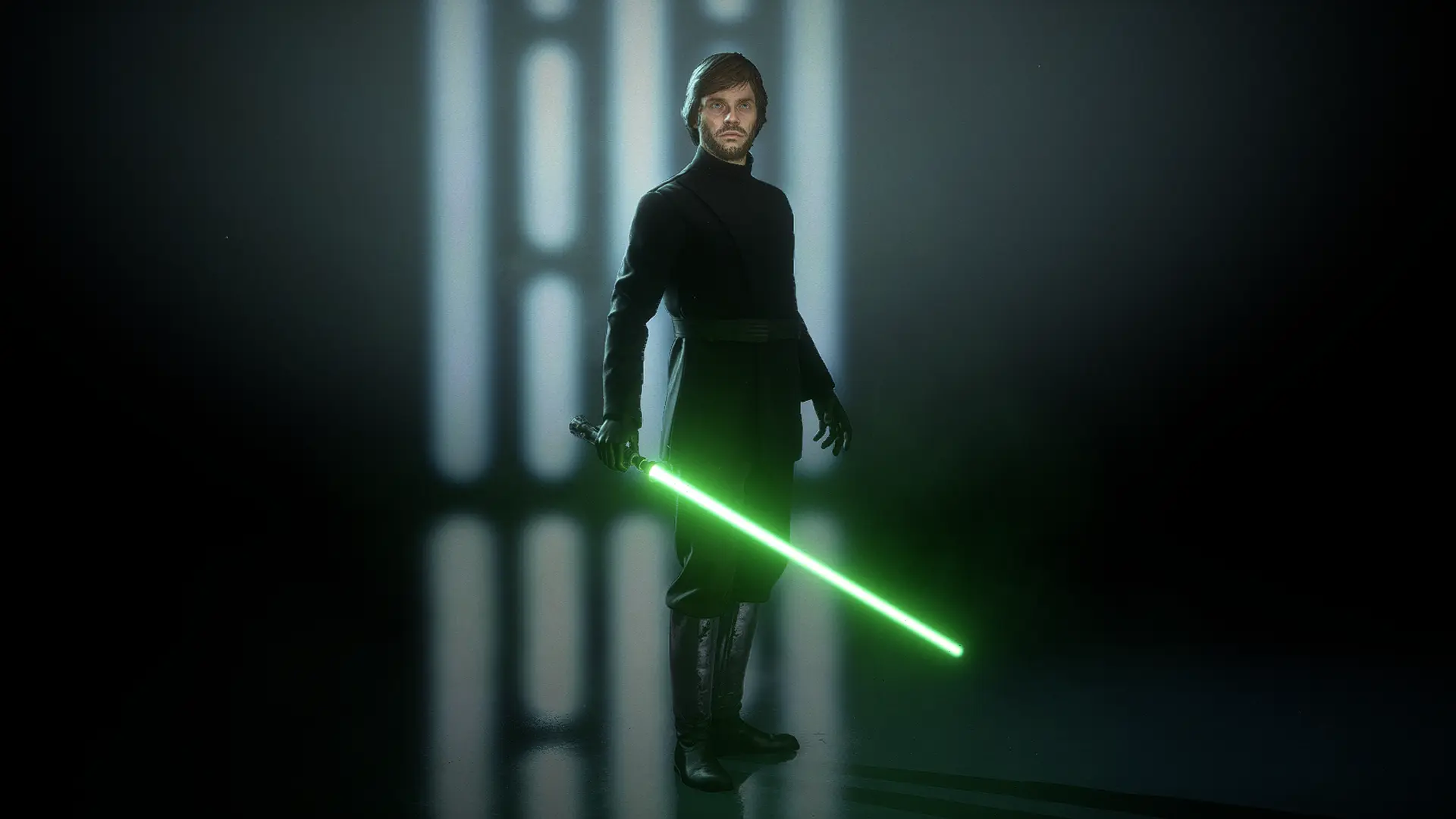 Grandmaster Luke Skywalker at Star Wars: Battlefront II (2017) Nexus ...