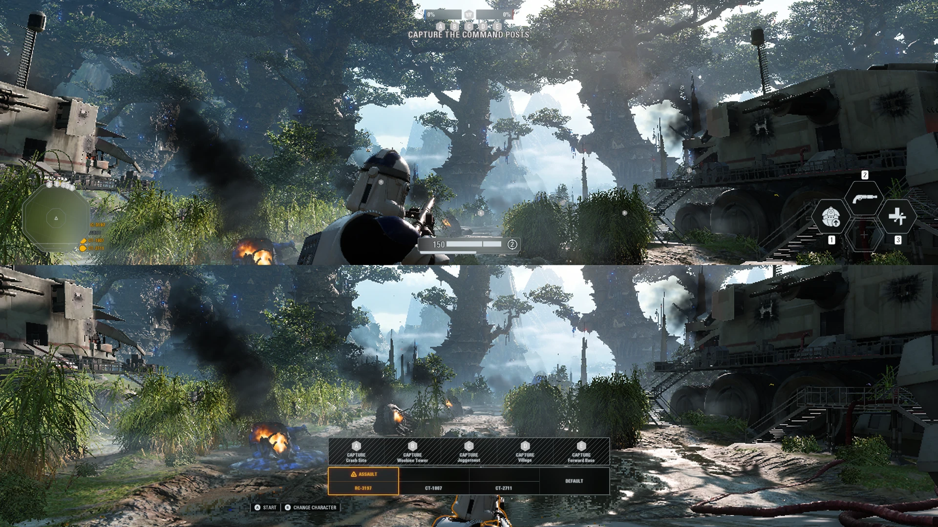 battlefront 2 split screen