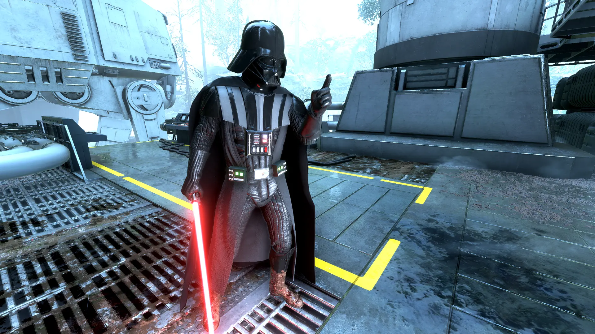 4K Movie Accurate Vader (ROTJ version) at Star Wars: Battlefront II ...