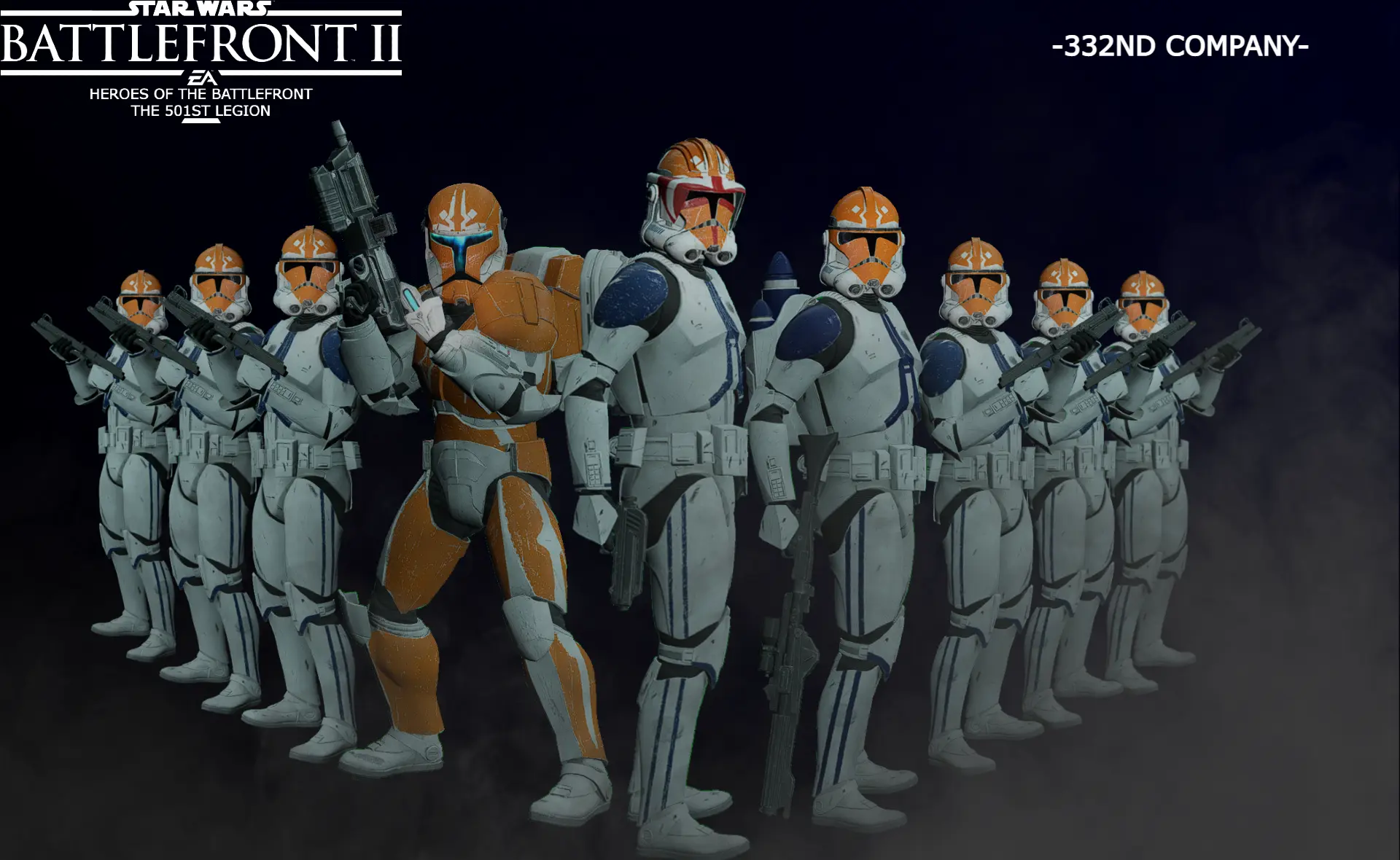 Heroes of the Battlefront-The 501st Legion at Star Wars: Battlefront II ...