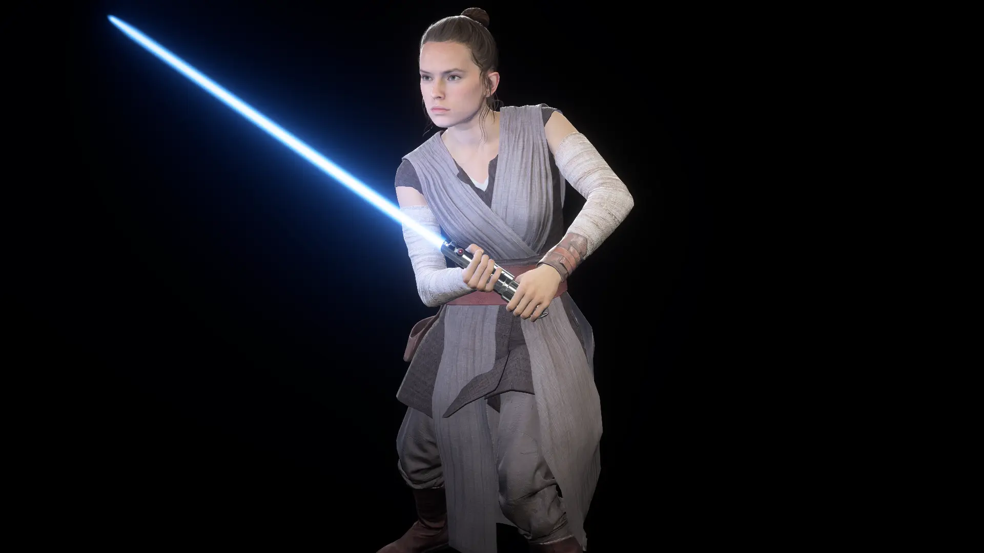 Galaxy's Edge Inspired Rey at Star Wars: Battlefront II (2017) Nexus ...