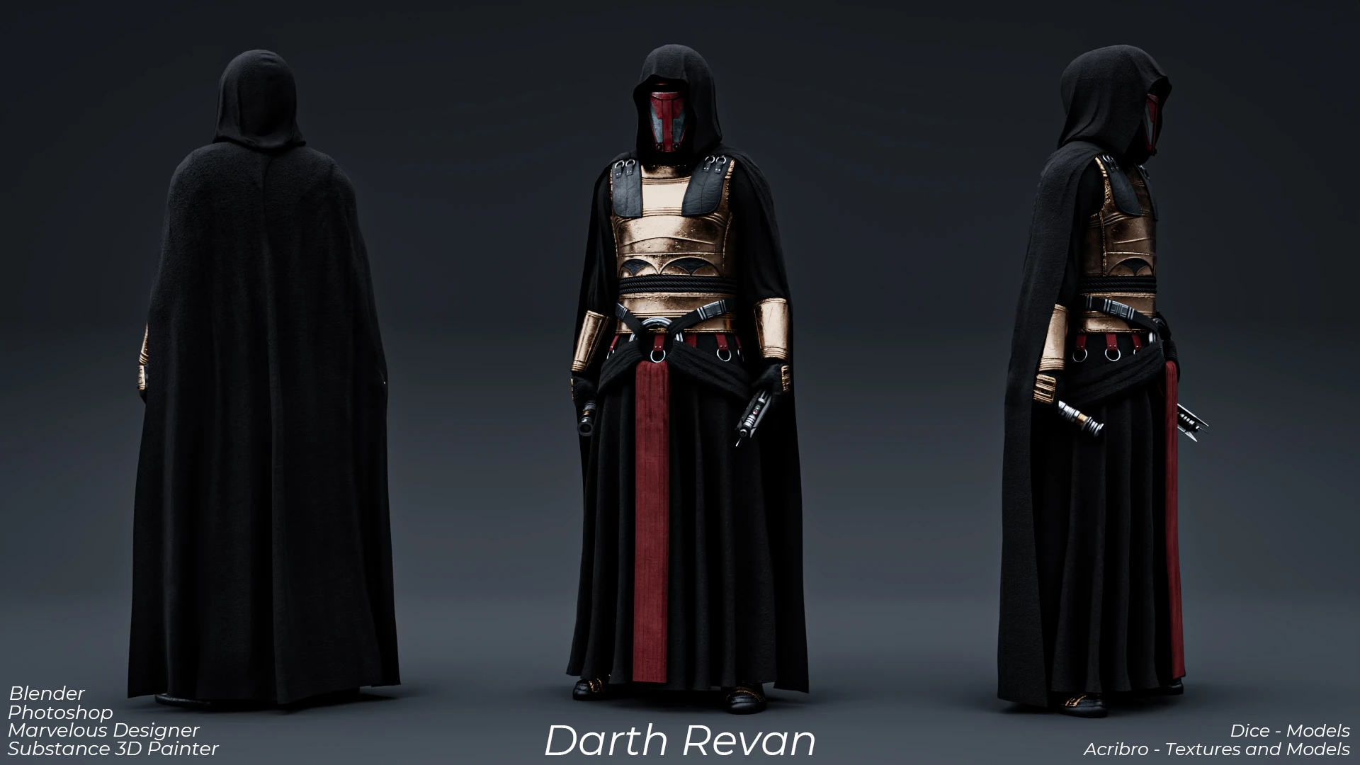 Acribro's Darth Revan at Star Wars: Battlefront II (2017) Nexus - Mods ...
