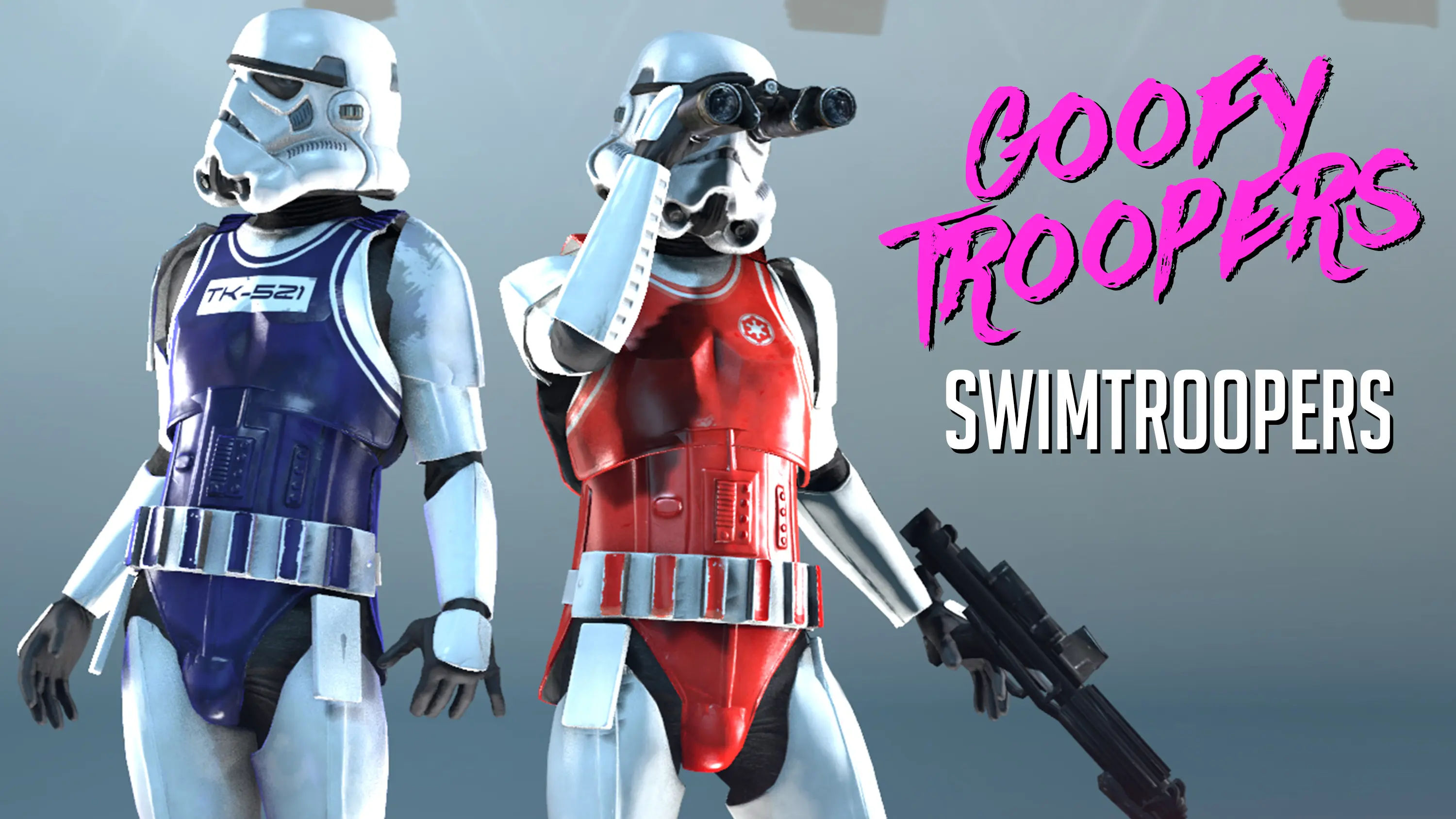 Goofy Troopers - Swimtroopers at Star Wars: Battlefront II (2017) Nexus ...