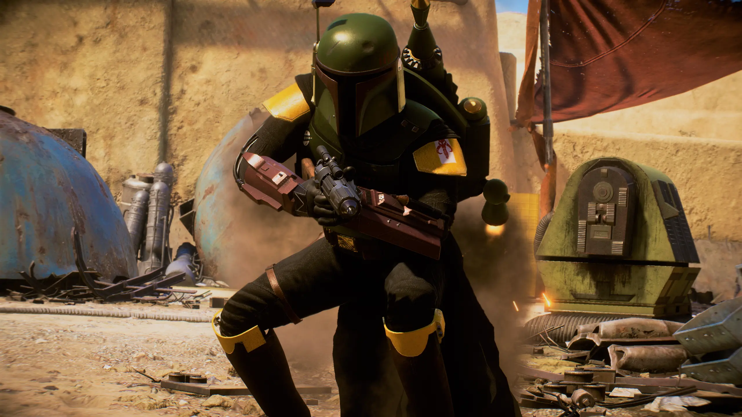 Claymavers Book of Boba Fett - Boba Fett at Star Wars: Battlefront II ...