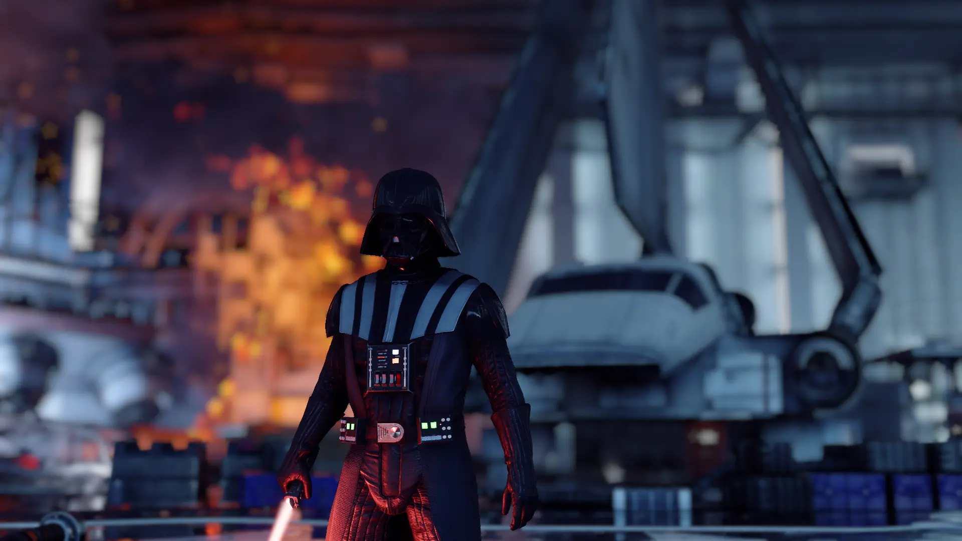 Darth Vader No Cape at Star Wars: Battlefront II (2017) Nexus - Mods