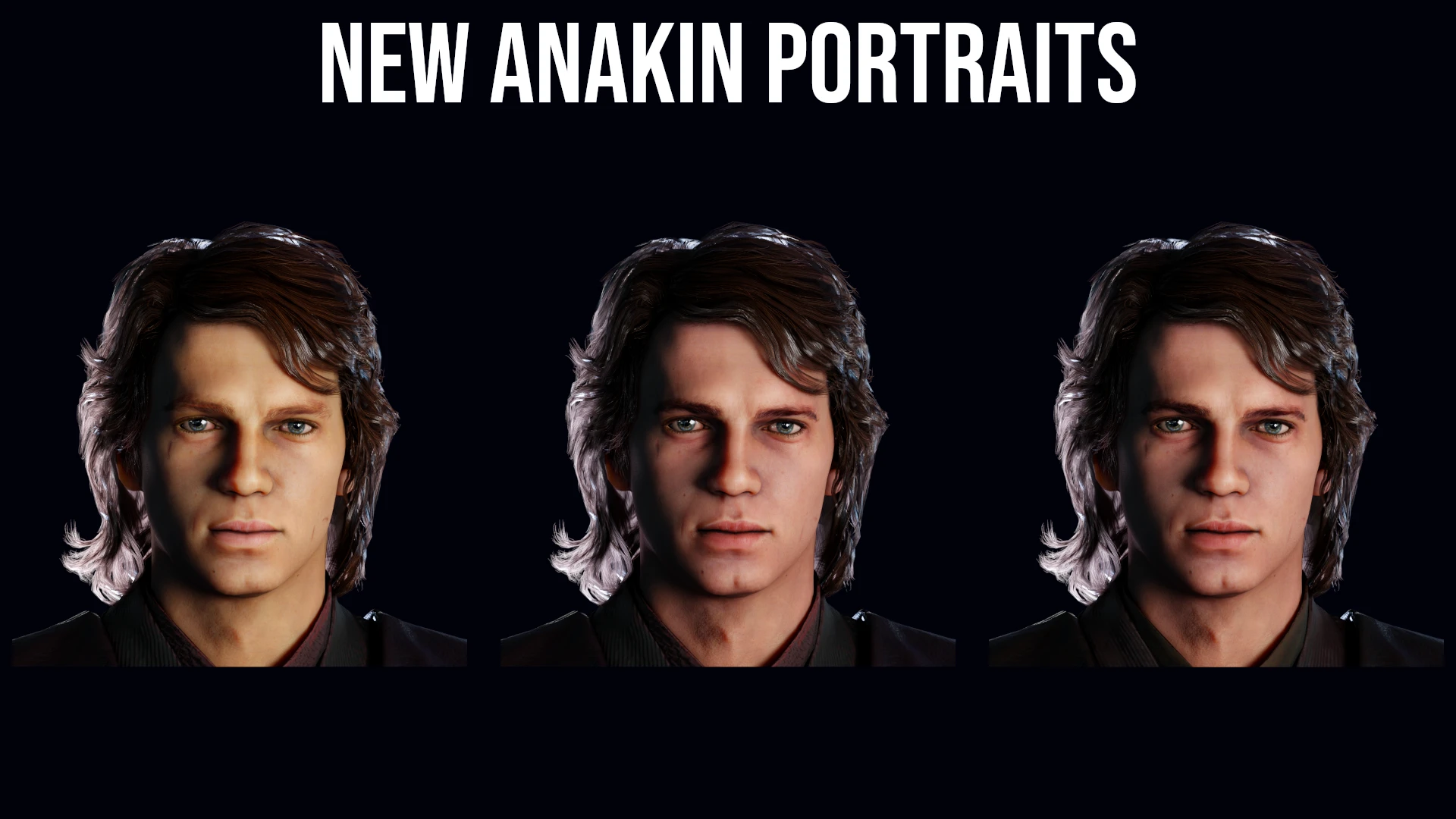 New Anakin Portraits at Star Wars: Battlefront II (2017) Nexus - Mods ...