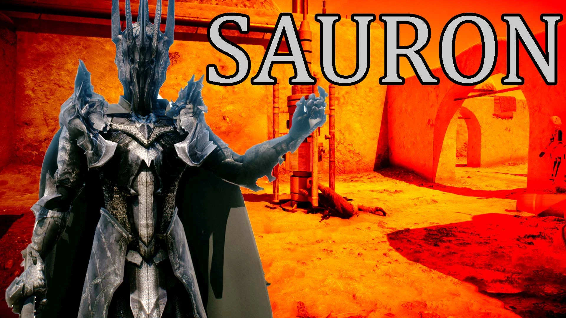 Sauron For Darth Vader at Star Wars: Battlefront II (2017) Nexus - Mods ...