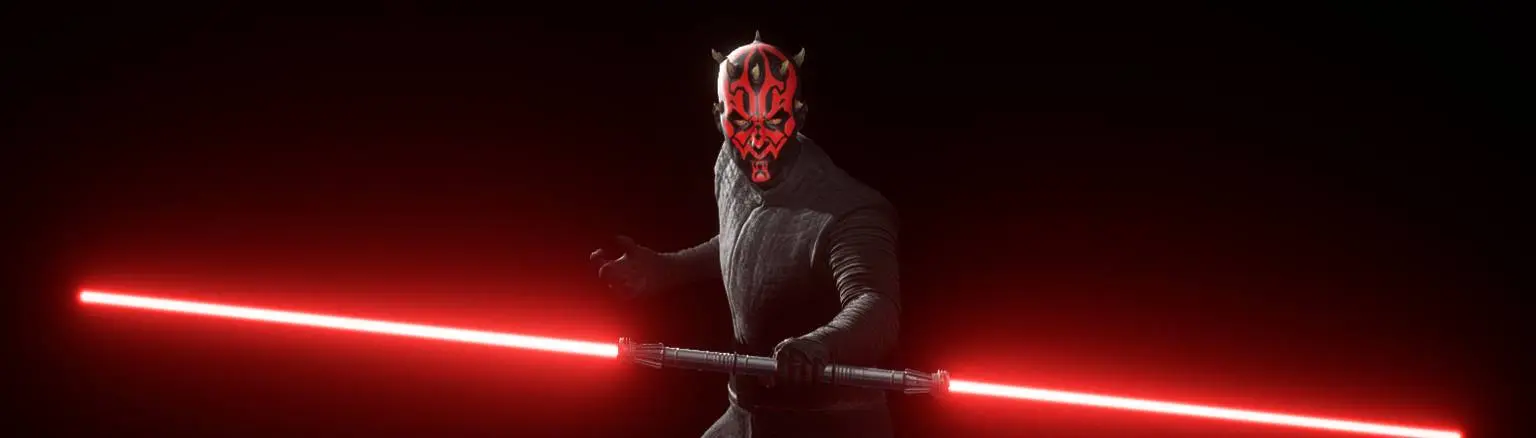 Maul With Kylo's Robes With and Without Cape at Star Wars: Battlefront ...