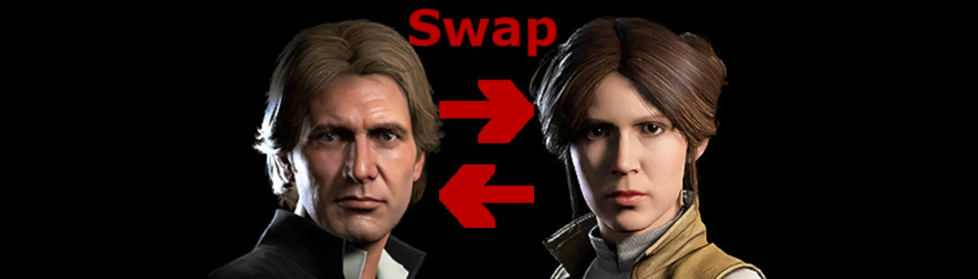 Swap Han Solo and Leia Organa at Star Wars: Battlefront II (2017) Nexus -  Mods and community