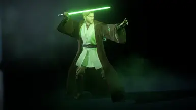 Obi-wan Kenobi (green Saber) At Star Wars: Battlefront Ii (2017) Nexus 