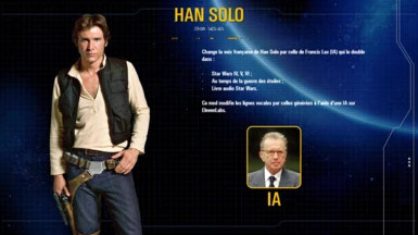 VRAIE VF pour Han Solo (IA)