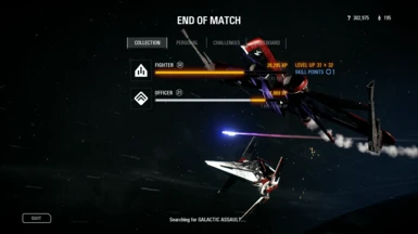 51st Starfighters End Screen