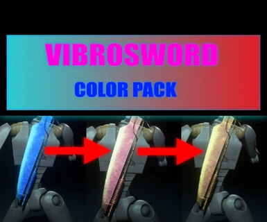 Vibrosword Color Pack