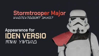 Stormtrooper Major - Iden Versio