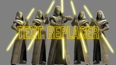 Jedi Temple Guard (Obi-Wan Anakin) Text Replacer