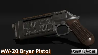 MW-20 Bryar Pistol (from Cassian Andor Series)