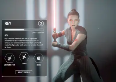 Sith-Abilities for Rey at Star Wars: Battlefront II (2017) Nexus - Mods ...