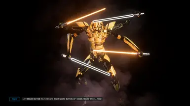 My Mod w/ ElseWorlds Jedi Grievous and CineSabers