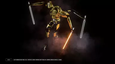 My Mod w/ ElseWorlds Jedi Grievous and CineSabers