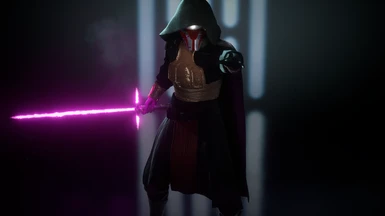 Addon SiRME's Revan Mod - Purple Kylo's Fire Crosssaber and More Sparks