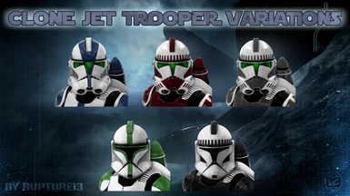 Clone Jet Trooper Variations