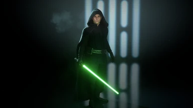 Luke with Kylo Cape EP9