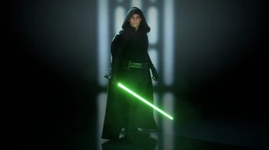 Luke with Vader Cape