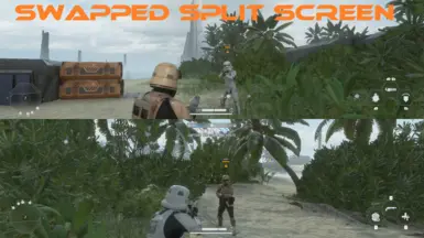 Classic Star Wars Battlefront II: Split screen Gameplay (No Commentary) 